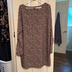 LOFT Animal Print Dress